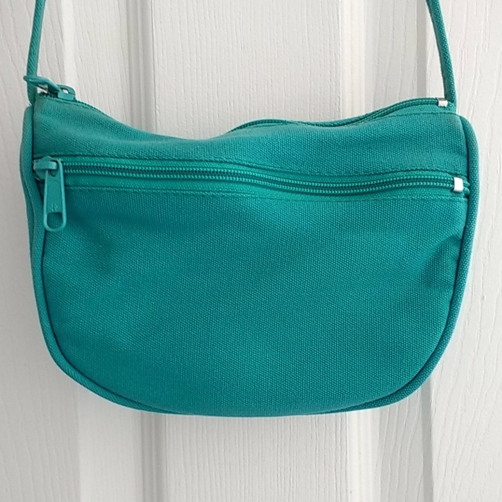 Mini cotton shoulder bag